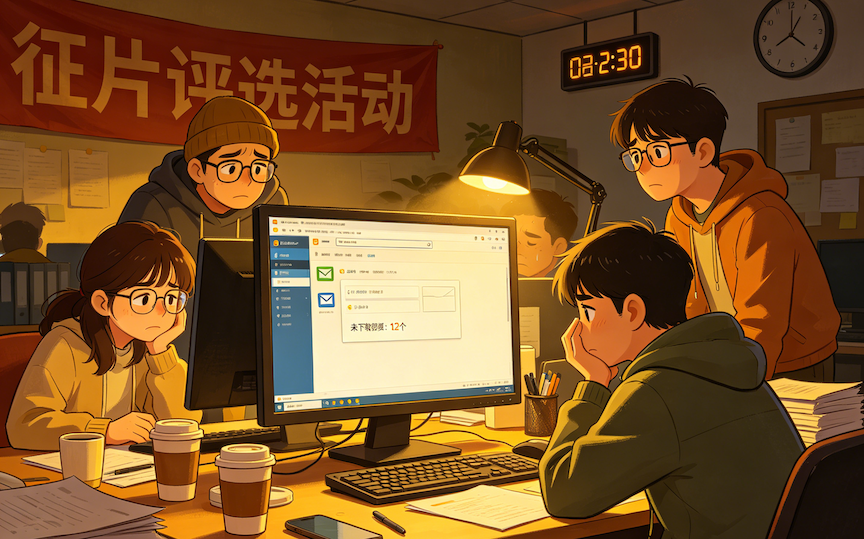 征片评选活动，你浪费的60%人力，完全可以省下来